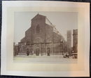 Photo de Fratelli Alinari " Bologna - Basilica di St Petroni" - albumine - ca.1880