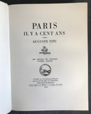 "Paris il y a Cent ans" par Auguste Vitu - 1975