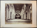 Photographe inconnu " Rome -  Intérieur de la Basilique Saint Jean Latran" - albumine - ca. 1875