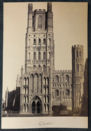 Photographe inconnu " Cathédrale de Chester " - albumine - ca. 1880-1890