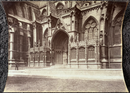 Photographe inconnu " Cathédrale en Angleterre " - albumine - ca. 1880-1890