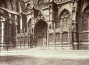 Photographe inconnu " Cathédrale en Angleterre " - albumine - ca. 1880-1890
