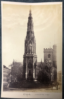 Photo de Ziegler " OxFord - Monument des Martyrs " - albumine - ca.1875