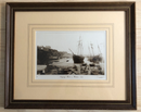 Photo de Francis Frith (1822-1898) " Newquay, Boats in Harbour -1894" - tirage argentique certifié de l'originale  de la Francis Frith Collection - 1985