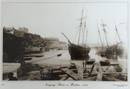 Photo de Francis Frith (1822-1898) " Newquay, Boats in Harbour -1894" - tirage argentique certifié de l'originale  de la Francis Frith Collection - 1985
