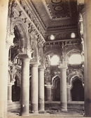 Photo de Félix Bonfils (1831-1885) - Intérieur avec Colonnes et Plafonds décoratives - albumine - ca.1880