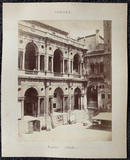 Photo grand format de Maurizio Lotze " Vicenza , Basilica (Palladio) " - albumine  - ca. 1860
