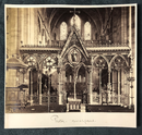 Photographe inconnu " Preston - Choeur de la Cathédrale " - albumine - ca. 1880-1890