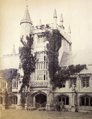 Photo de Ziegler " OxFord - Magdalen College " - albumine - ca.1875