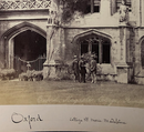 Photo de Ziegler " OxFord - Magdalen College " - albumine - ca.1875