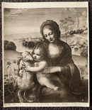 Photo de James Anderson " Milano - La Vergine col Bambino - Sodomo - Brera " - tirage argentique - ca.1875