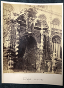 Photo de Ziegler " OxFord - Christ Church College " - albumine - ca.1875