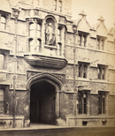 Photo de Ziegler " OxFord - University College " - albumine - ca.1875