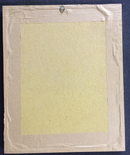 Gravure originale aquaforte 1920-1930, coloré d'origine "Le Vivier" signé par Davril (Lucien Dasselborne 1873-1952)