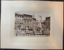 Photographe inconnu " Firenze - Fontana del Nettuno" - albumine - ca. 1875