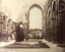 Photographe inconnu " Abbaye à Holyrood en Écosse " - albumine - ca. 1880-1890
