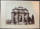 Photographe inconnu " Firenze -  Arc de Triomphe des Lorraine" - albumine - ca. 1875
