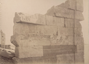 Photographe inconnu " Egypte - Ruines du Petit Temple d'Isis " - albumine - ca. 1875