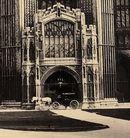 Photographe inconnu " Cathédrale de Peterborough " - albumine - ca. 1880-1890