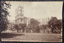 Photo de James Valentine " Westminster Abbey from Dean's Yard " - albumine - ca. 1865-1870