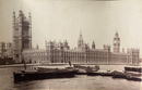 Photo de James Valentine " Houses of Parliament, London " - albumine - ca. 1865-1870