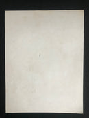 Lithographie originale " Je voudrais tant seulement être le Polichinel" datant de 1825-1830 par Jean Villain d'après Charlet