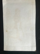 Gravure originale datant de 1850-1870 par Jules Jacques Veyrassat d'après Alexandre-Gabriel Decamps