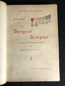 "Le Sergent Simplet à travers les Colonies Françaises" par Paul d'Ivoi