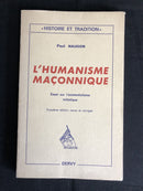5 livres sur l'Humanisme, Symbolisme et Traditions Maçonniques (1965/1980)