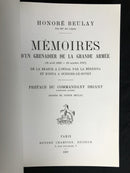 "Memoires d'un grenadier de la Grande Armée" - par Honoré Beuley - 2007