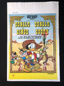 Donald et Dingo in the Far West - Affiche de cinéma originale des années '60 - Walt Disney Productions