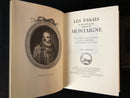 "Les essais de Michel Eyquem Seigneur de Montaigne" en 4 volumes - 1993