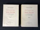 "Vie et avontures de Salavin" par Georges Duhamel, 6 tomes en 2 volumes - 1948