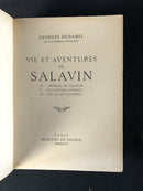 "Vie et avontures de Salavin" par Georges Duhamel, 6 tomes en 2 volumes - 1948