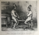 Lithographie originale datant de 1825-1830 par Jean Villain d'après Charlet (1822) - imprimé chez Gihaut