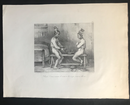 Lithographie originale datant de 1825-1830 par Jean Villain d'après Charlet (1822) - imprimé chez Gihaut