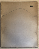 Dessin Japonais d'une Geisha - Original, coloré et encadré - Artiste et date inconnu, probablement début 20ème Siècle