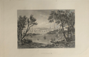 Gravure originale "Stockholm" vers 1845 par Rouargue, publié par Furne