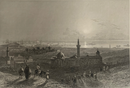 Gravure originale "Alexandrie" vers 1845 par Rouargue, publié par Furne